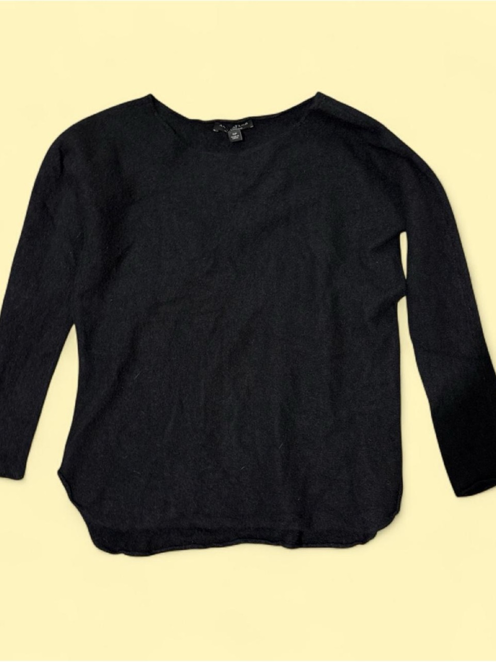 Ann Taylor Black Crewneck Sweater